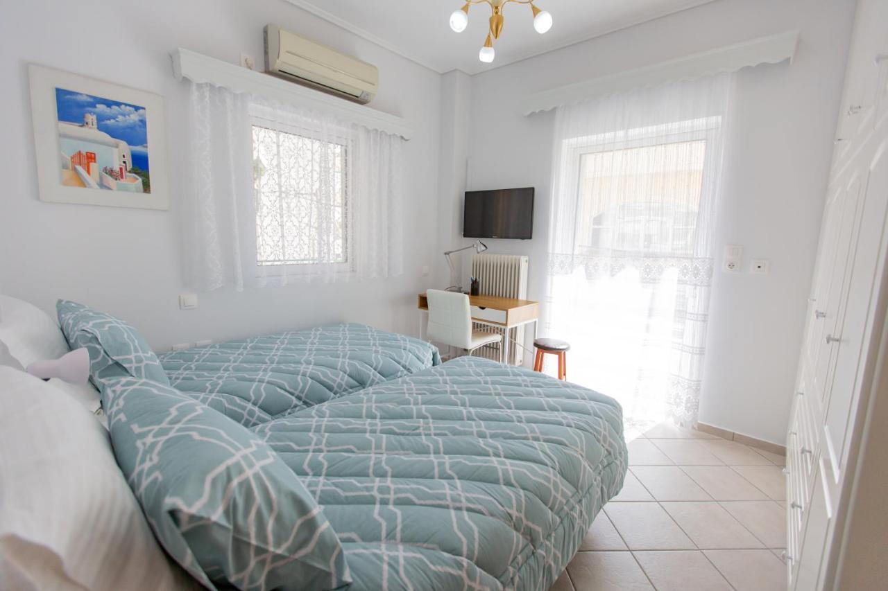 Poly'S Charming Home - City Center & Near The Beach 2Bedroom Apartment 나프팍토스 외부 사진